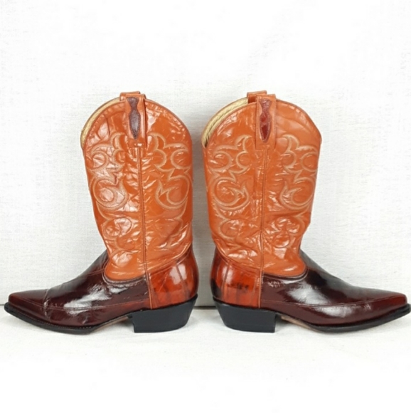 DOS DE ORO COWBOY BOOTS - Picture 10 of 16